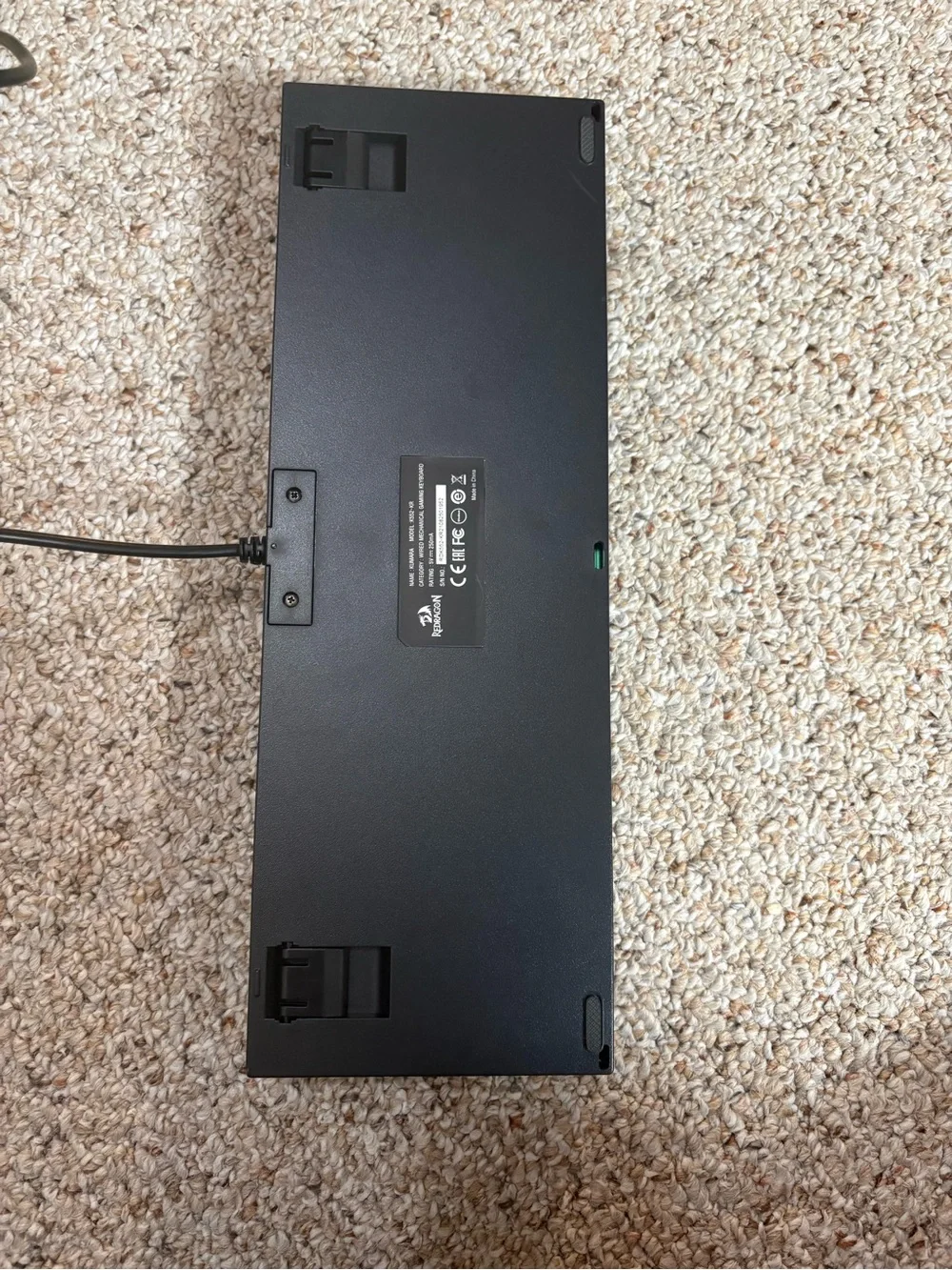 Gently used Redragon Compact Black Wired Mechanical Gaming Keyboard